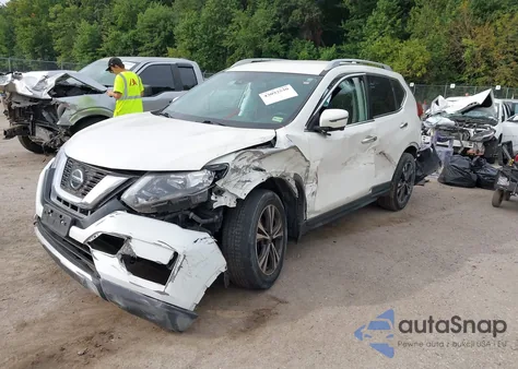 2019 Nissan Rogue Sv из США, поврежденный, VIN JN8AT2MV5KW372421